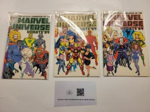 3 Marvel Comics Books Official Handbook of the Marvel Universe #3 4 5 53 TJ3