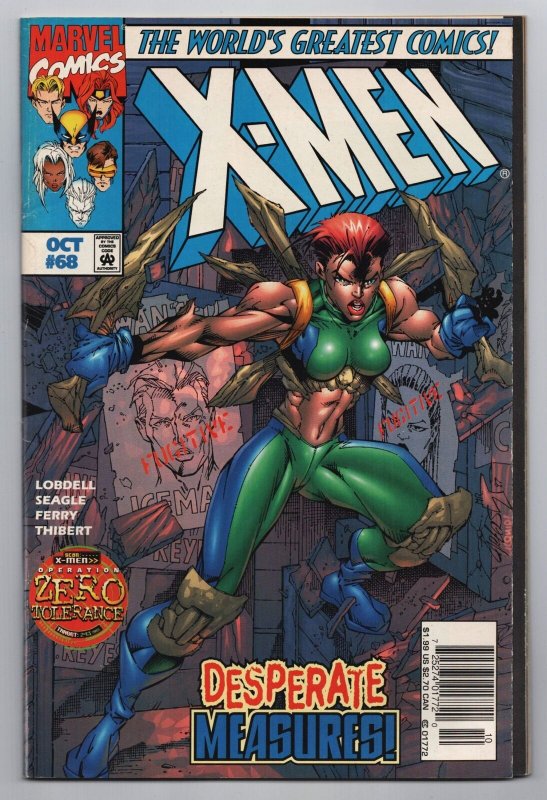 X-Men #68 Prime Sentinels (Marvel, 1997) VG/FN 