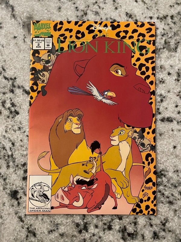 The Lion King # 2 NM Marvel Comic Book Amanda Jeff Cover Art Mufasa Simba RF8 