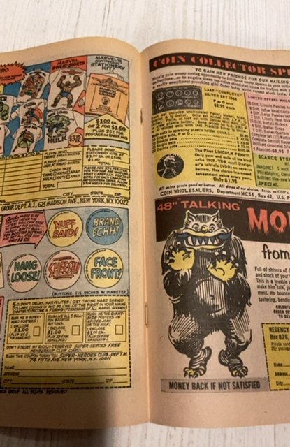 Tales to Astonish #92 -)silver surfer vs the Hulk good color solid fn++