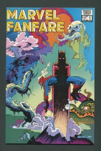 Marvel Fanfare #6  / 9.4 NM (Spiderman/Scarlet Witch) January 1983