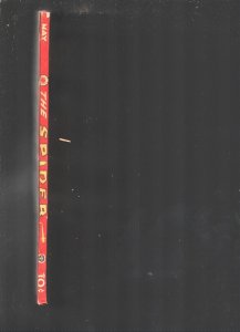 Spider 4/1940-Popular-The Spider and The War Emperor-Robed villain pulls ha...