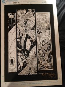 Todd McFarlane original art; Spiderman #3; page 20