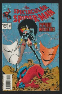 The Spectacular Spider-Man #213 (1994) Marvel ~ Inserts Included