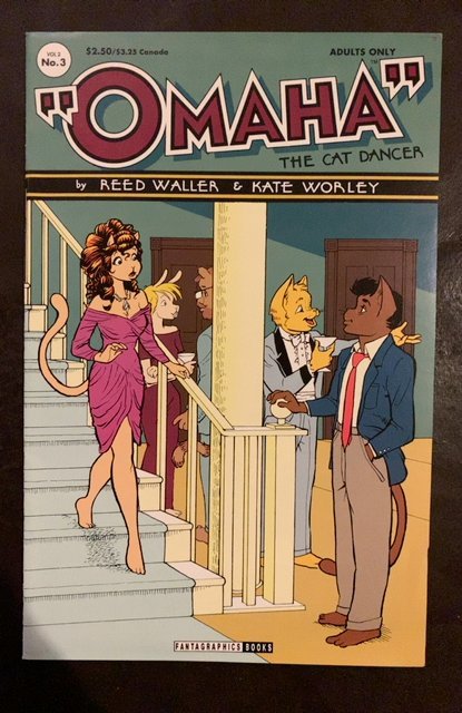 Omaha the Cat Dancer #3 (1994) FN+