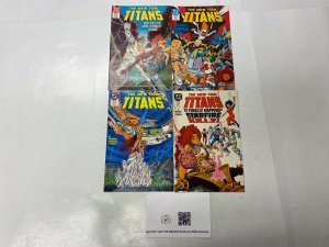 4 The New Teen Titans DC comic books #33 34 35 36 65 KM24