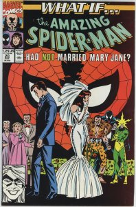 What If #20 (1989) - 8.5 VF+ *What If Spiderman Didn't Marry MJ* 