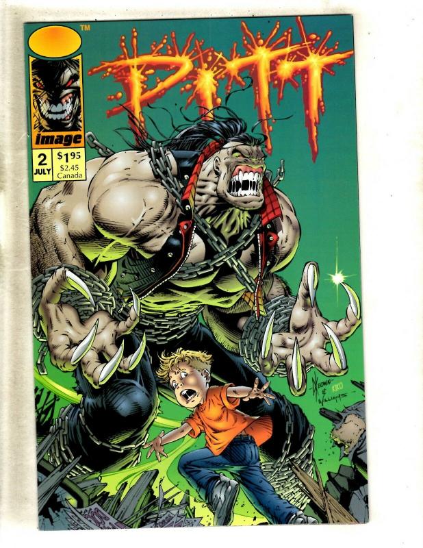 Lot Of 10 Pitt Image Comic Books # 1 2 3 4 5 6 7 8 9 1/2 Keown Series FM8