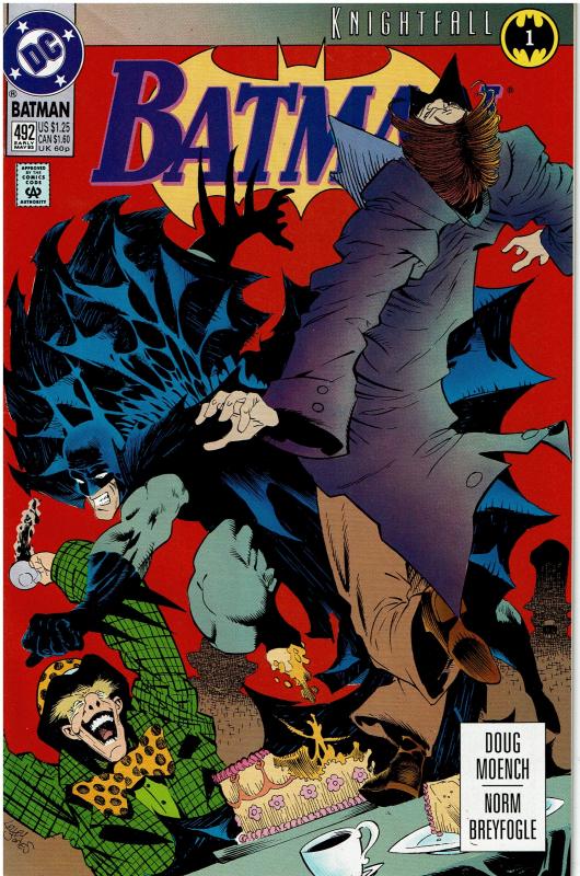 Batman #492, VF+ or Better