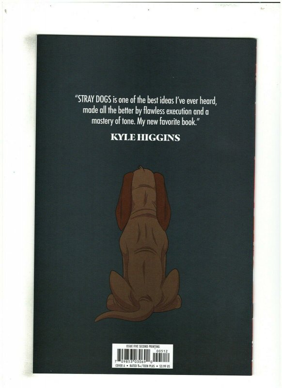 Stray Dogs #5 NM- 9.2 2nd Print Image Comics 2021