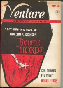 Venture 6/1969-Mercury Press-Gordon R Dickson-sci-fi & mystery pulp fiction-FN-