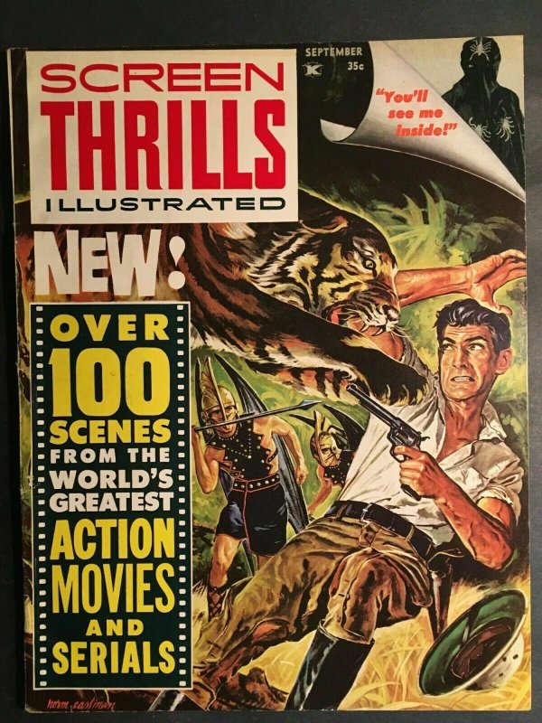 SCREEN THRILLS #2- 1962 WARREN MAGAZINES - VF