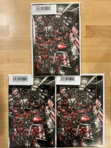[3 Pack] Deadpool: Black, White & Blood #1 Quah Cover B (2021)