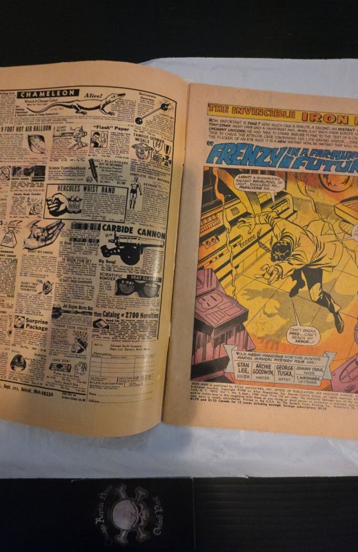 Iron Man #5 (1968)frenzy in the far flung future