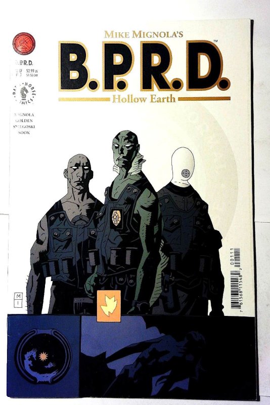 B.P.R.D.: Hollow Earth #1 (2002) Dark Horse Comics 1st Print Comic Book