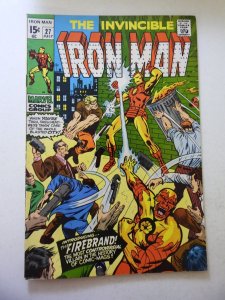 Iron Man #27 (1970) VG Condition