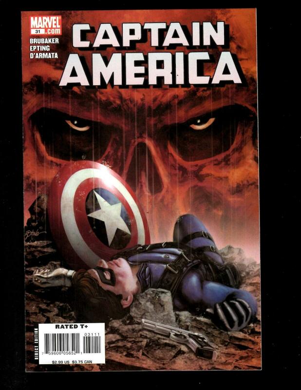 10 Captain America Marvel Comics # 25 26 27 28 29 30 31 32 33 34 GK9
