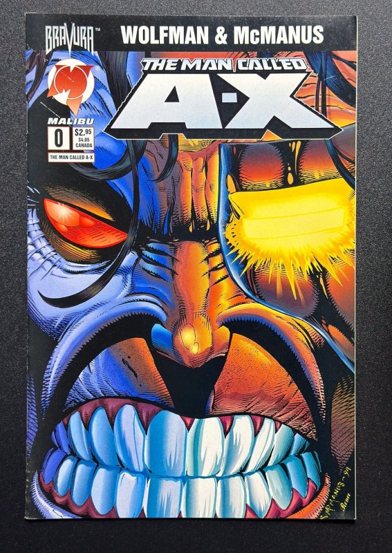 The Man Called A-X #0 (1995) - [KEY] Premiere Issue