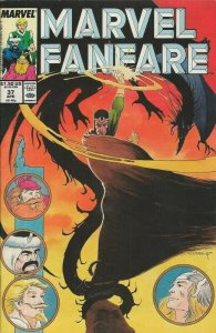 Marvel Fanfare #37 ORIGINAL Vintage 1988 Marvel Comics Loki