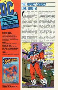 DC Direct Currents #40 FN ; DC | Impact Comics