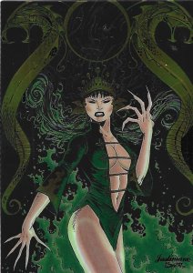 1996 Lady Death Chrome Set  III #63 Jade