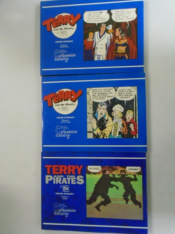 Terry and the Pirates Color Sundays HC #1,2,11 6.0 FN (1991 NBM)