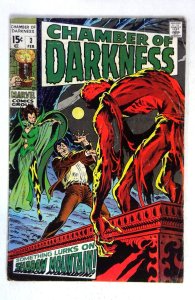 Chamber of Darkness #3 Shadow Mountain Suspenseful Marvel (1970) VG.