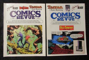 2004 COMICS REVUE Magazine #220 & #223 FN/FN+ LOT of 2 Tarzan / Phantom