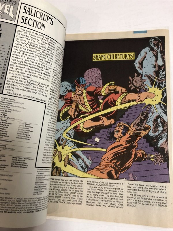 Marvel Age (1991) # 97 (VF/NM) 1st App Darkhawk