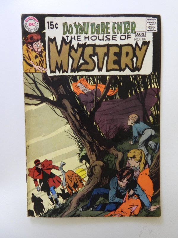 House of Mystery #187 (1970) FN- condition