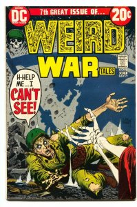 WEIRD WAR TALES #7-Joe Kubert DC comic book 1971