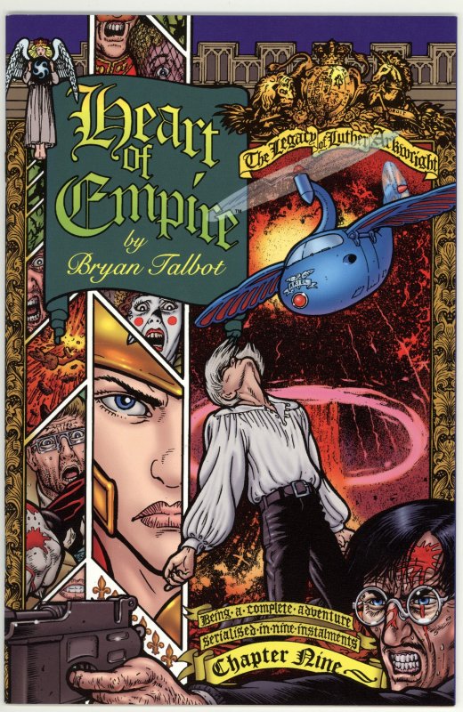 Heart of Empire: The Legacy of Luther Arkwright #1 -9 complete set (1999)
