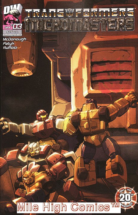 TRANSFORMERS: MICROMASTERS (2004 Series) #3 Very Good Comics Book