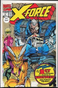 X-Force #1 Second Print Cover (1991) X-Force