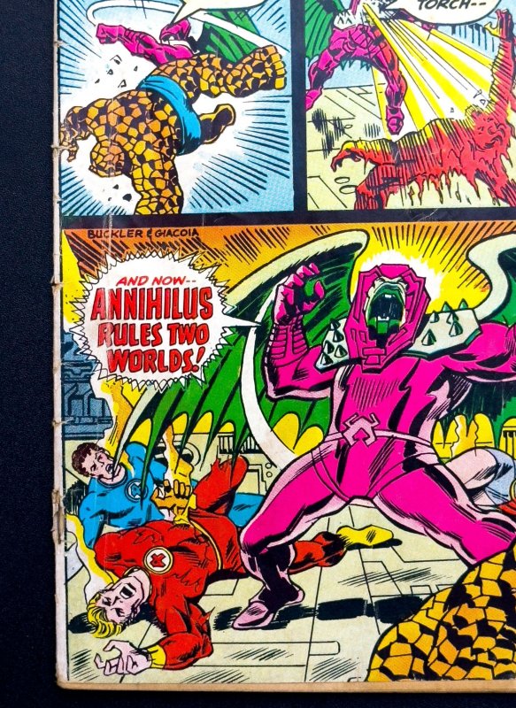 Fantastic Four #140 (1973) [Key] Origin of Annihilus - VG/FN