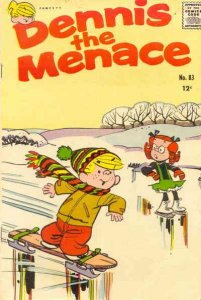 Dennis the Menace (Fawcett) #83 VG ; Fawcett | low grade comic March 1966 Ice Sk