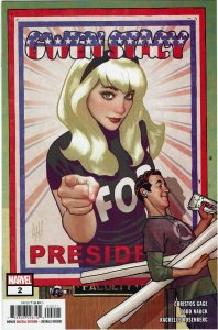 Gwen Stacy #2 Adam Hughes Cover Harry Osborn NM