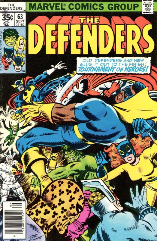 Defenders, The #63 FN ; Marvel | September 1978 Hulk Black Goliath