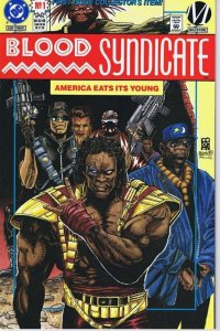 Blood Syndicate #1 ORIGINAL Vintage 1993 DC Comics