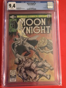 Moon Knight #6 CGC 9.4 WP (1981) EARL NORMAN PAINTED CVR / NEW SLAB