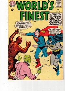 World's Finest Comics #144 (1964) VF/NM High-Grade Brainiac & Clay Face!...