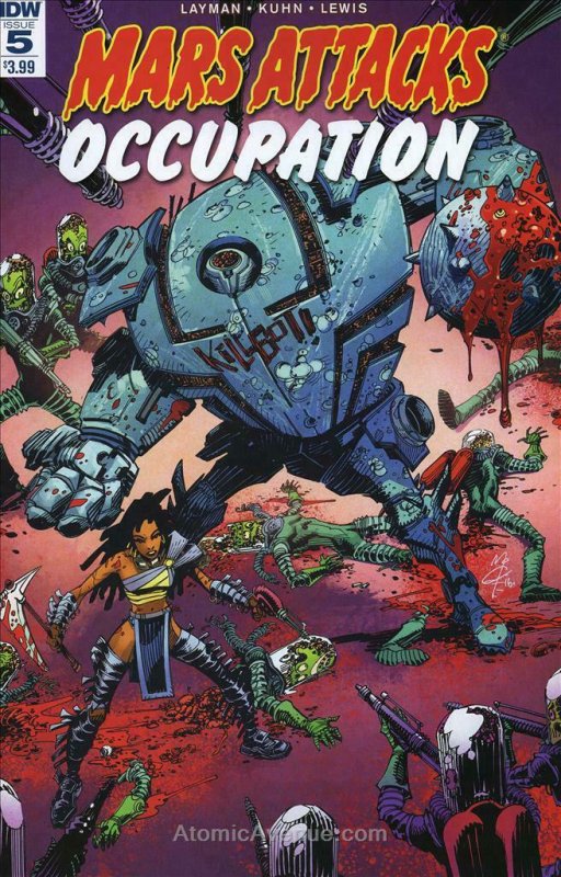 Mars Attacks: Occupation #5 VF/NM; IDW | save on shipping - details inside