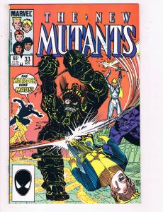 The New Mutants #33 VF Marvel Comics Comic Book X Men Nov 1985 DE24