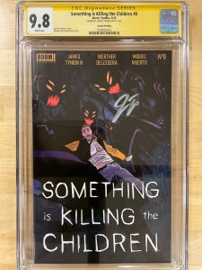 Something is Killing the Children #8 Second Print Cover CGCSS Signed by Tynion