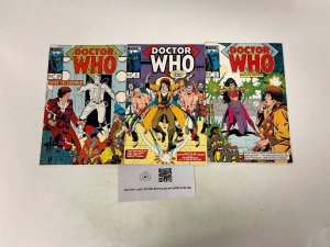 3 Doctor Who Marvel Comics Books #5 6 13 85 JW18