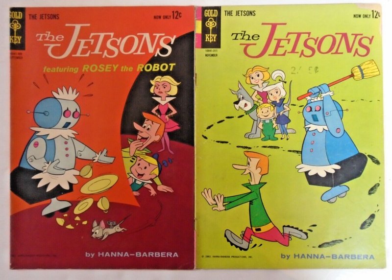 *Jetsons v1 (1963) #4-6; 3 Book lot 2023-24 Overstreet Guide Price $50