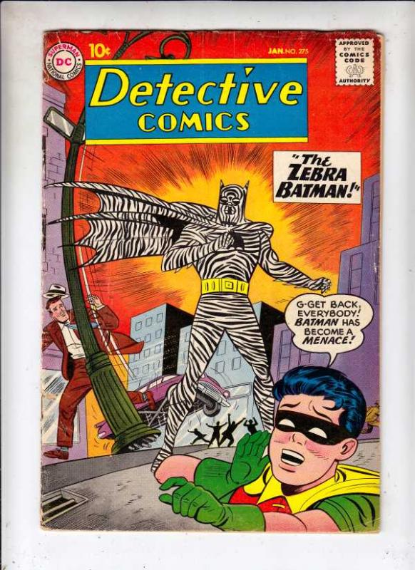 Detective Comics #275 (Jan-60) VG/FN Mid-Grade Batman