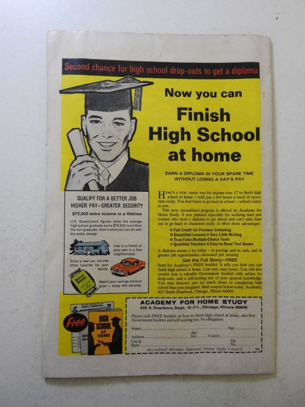 Fantastic Four #89 (1969) VG- Condition moisture stains