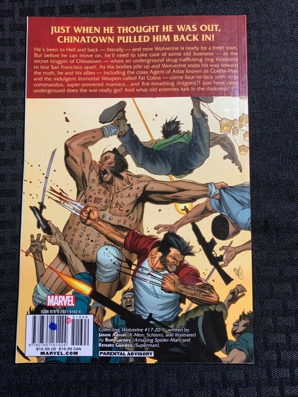 2012 WOLVERINE Goodbye Chinatown VF- 7.5 TPB SC 1st Marvel / Fisherman