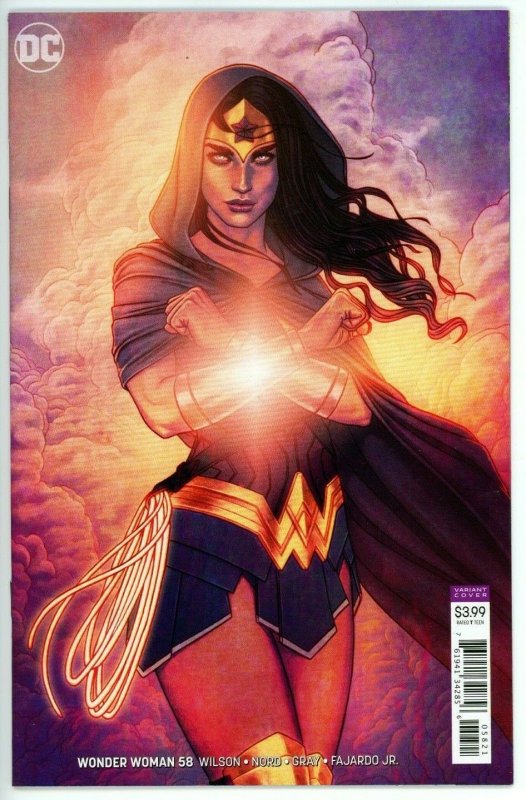 Wonder Woman #58 (2016) - 9.2 NM- *The Just War/Jenny Frison Variant* 